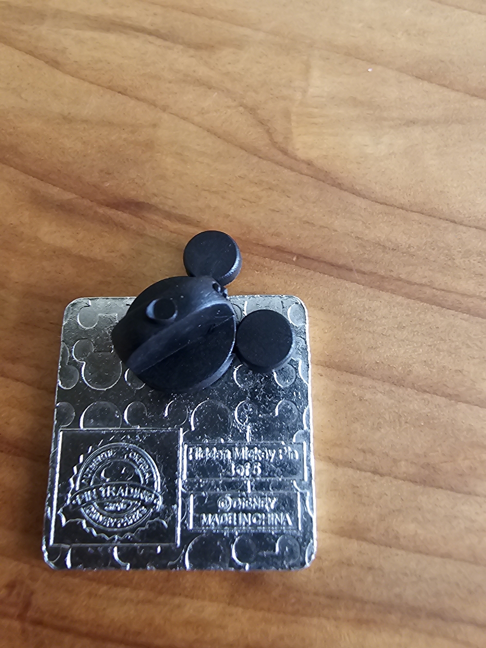 Disney Figment Silver Square Enamel Pin - Picture 3 of 3
